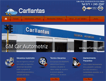 Tablet Screenshot of carllantas.com